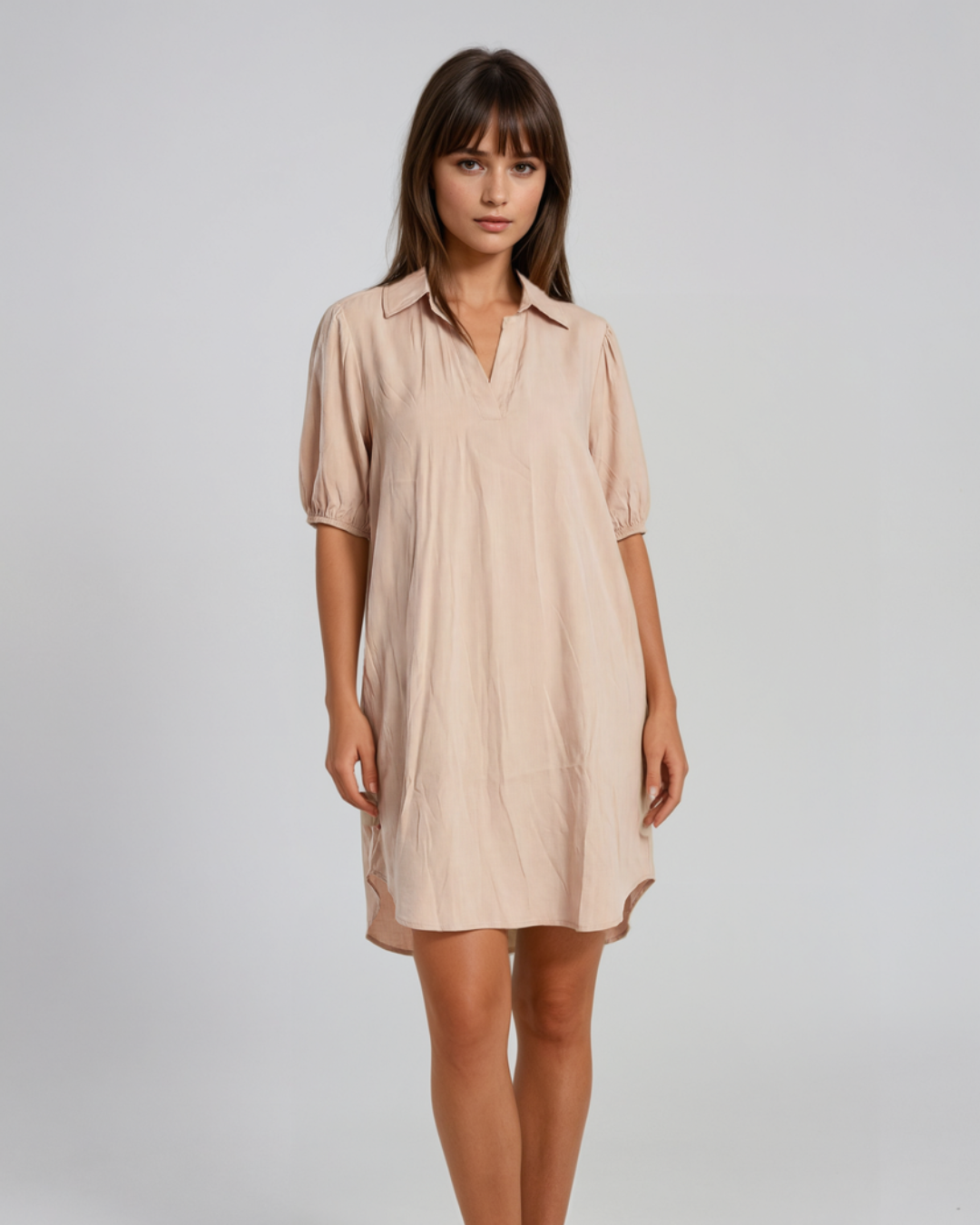 Tuniekje/ Jurk Gimme richery I Beige