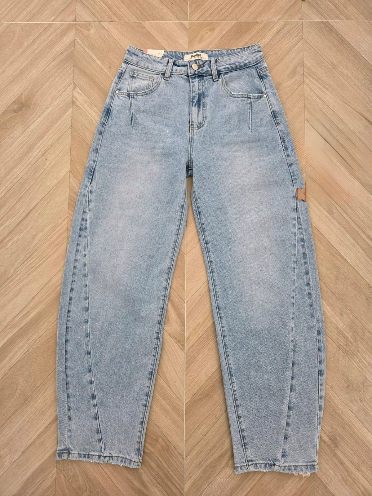 Barrel / Balloon Jeans Carly I Blauw