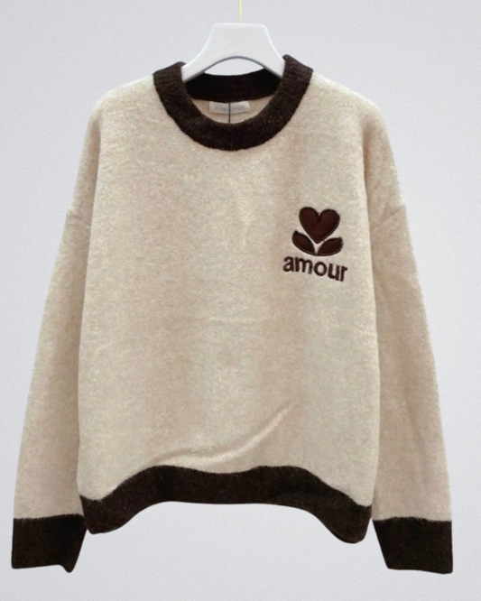 Trui Amour | Taupe