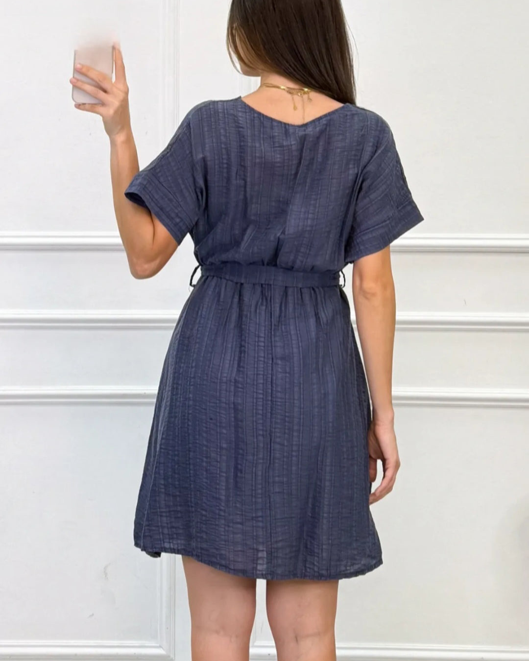 Jurk Amalia | Navy