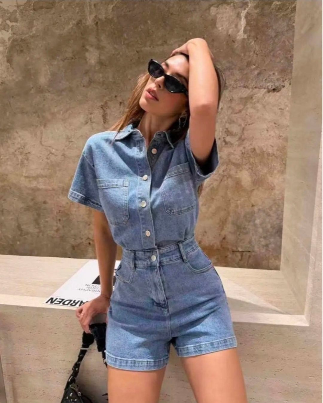 Jumpsuits Estelle | jeans Blauw