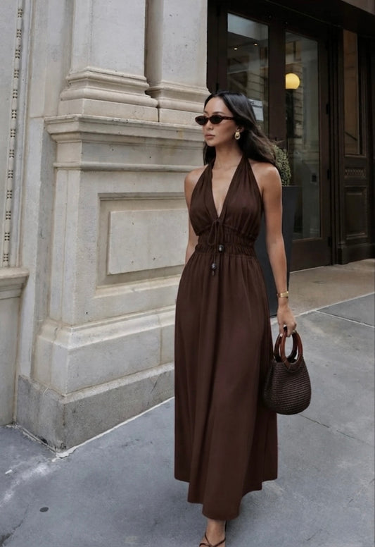 Jurk Rio | Bruin