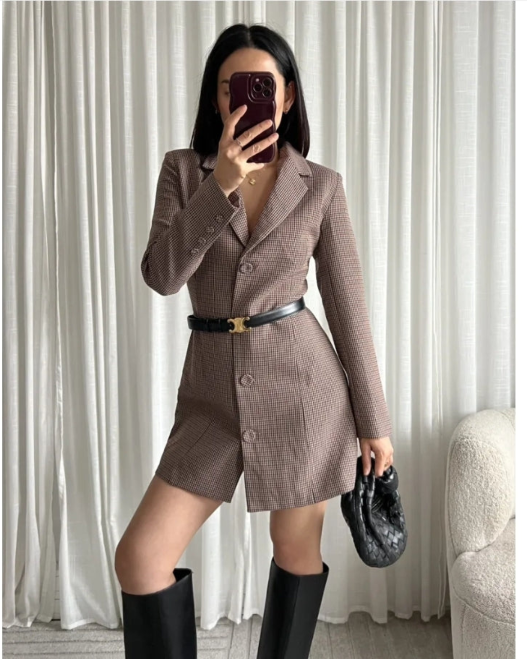 Blazer Jurk Paris | Bordeau