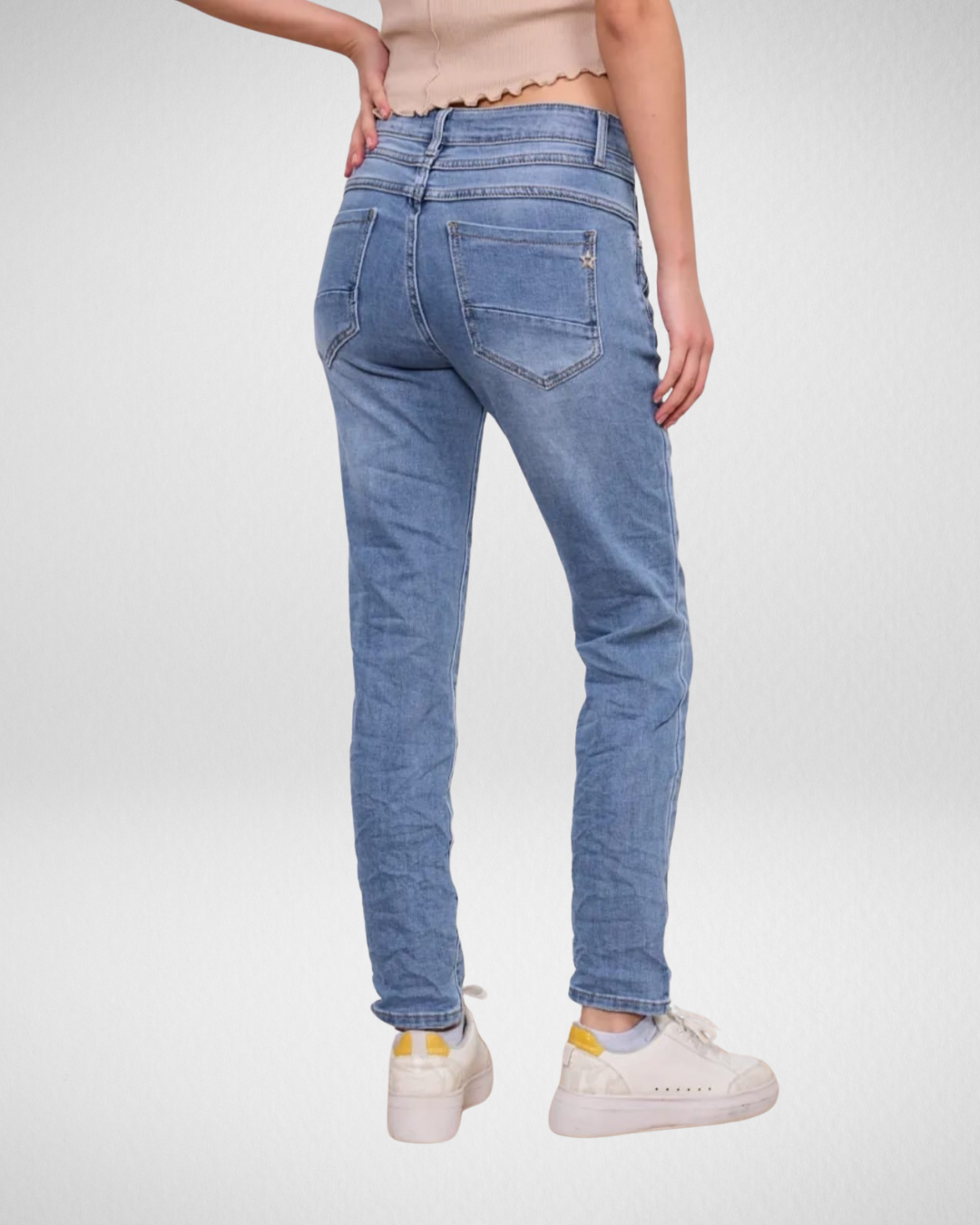 Jewelly jeans I Blauw