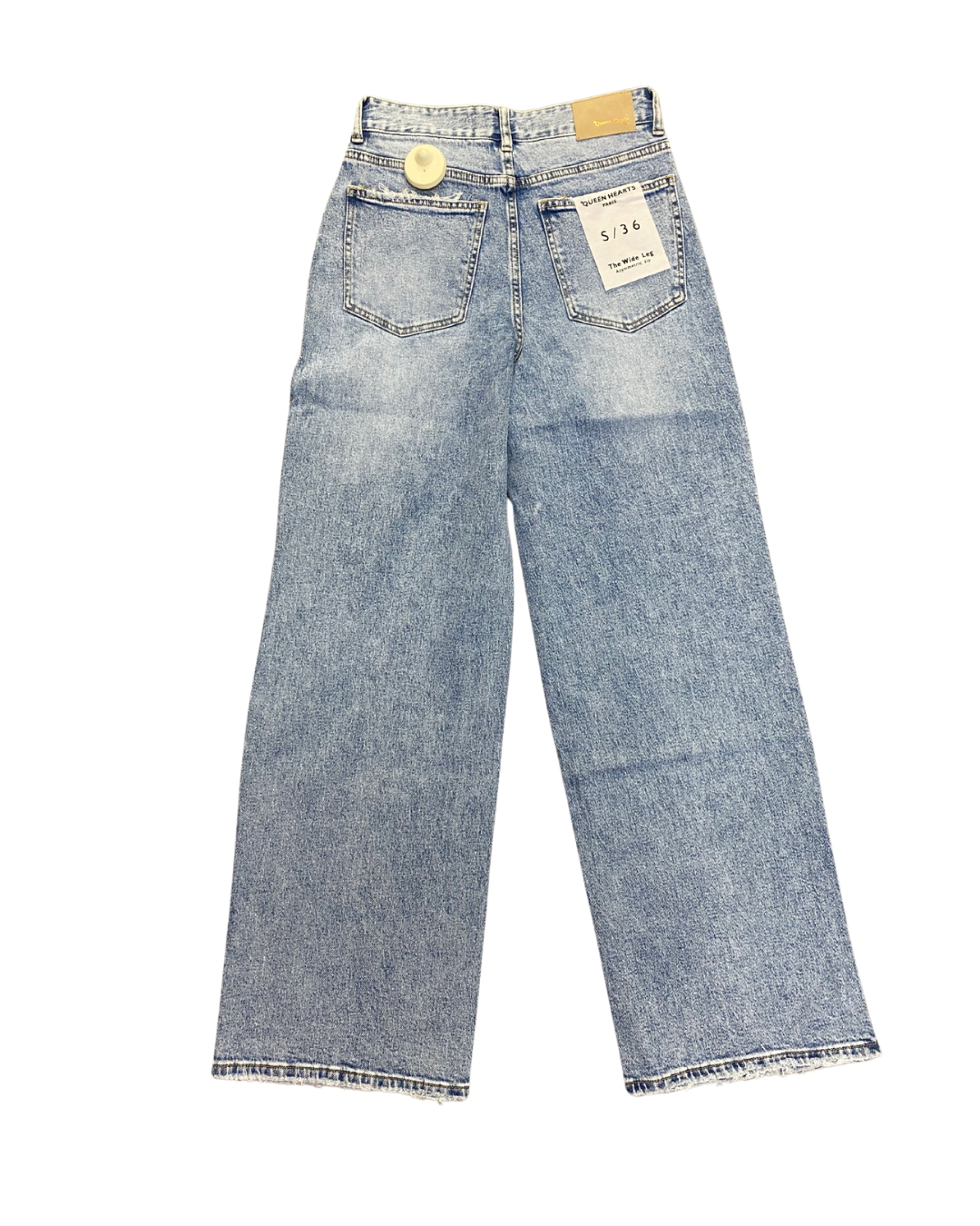 Queen Hearts Wide-Leg I Schuin Rits