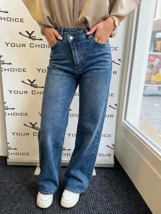 Laulia Wide-leg  schuin | Dad Fit