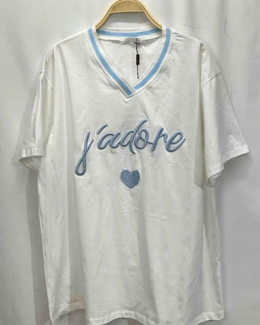 T-shirts Jadore| Wit