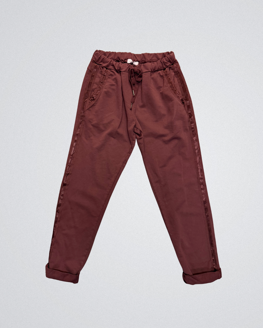 Comfy broek I Bordeaux