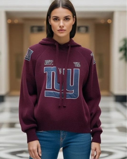 Hoody New York | Bordeau