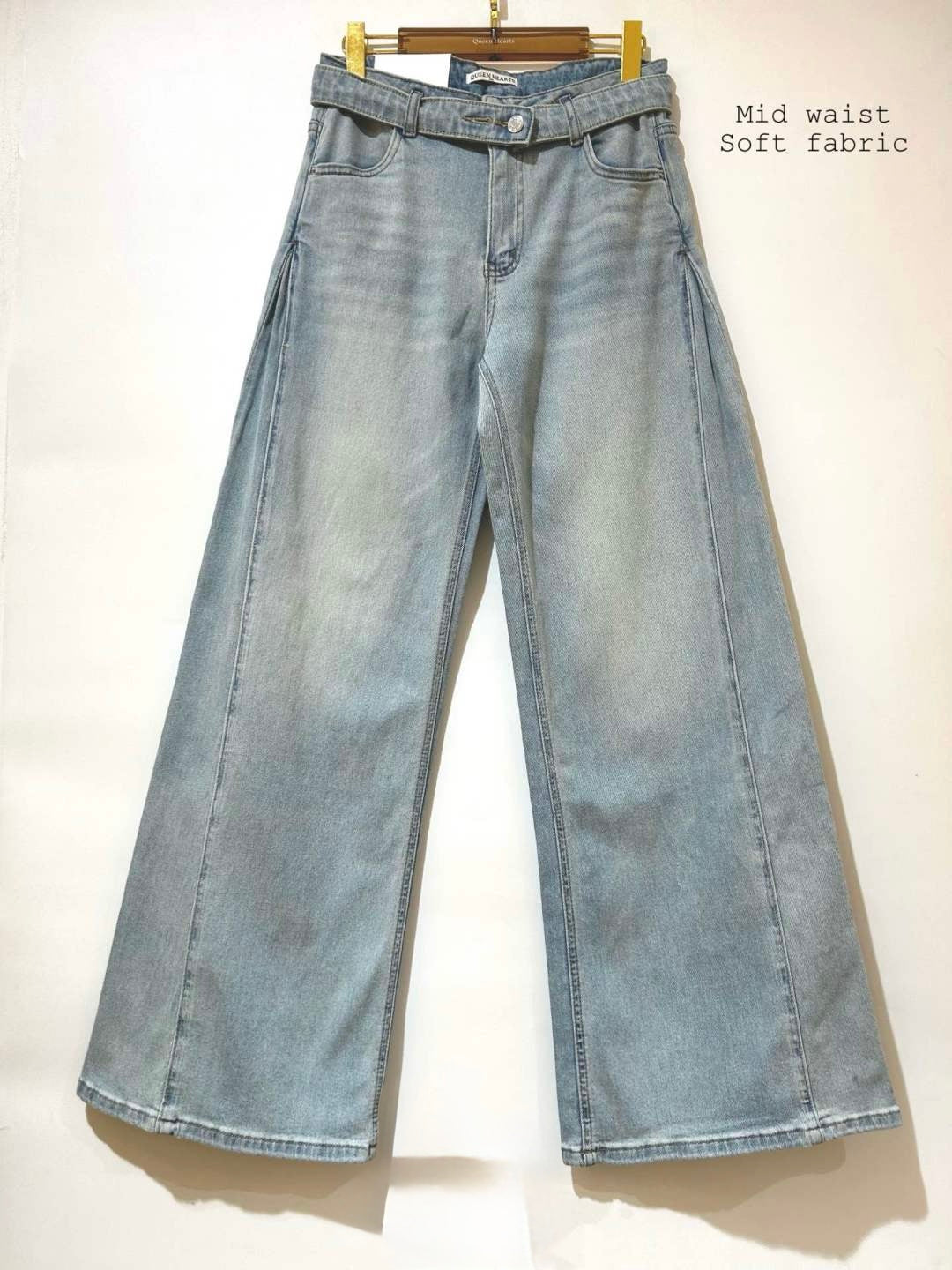 Viral jeans Queen Hearts I Blauw
