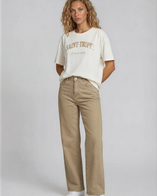 Saint Tropes T-shirt I Goud
