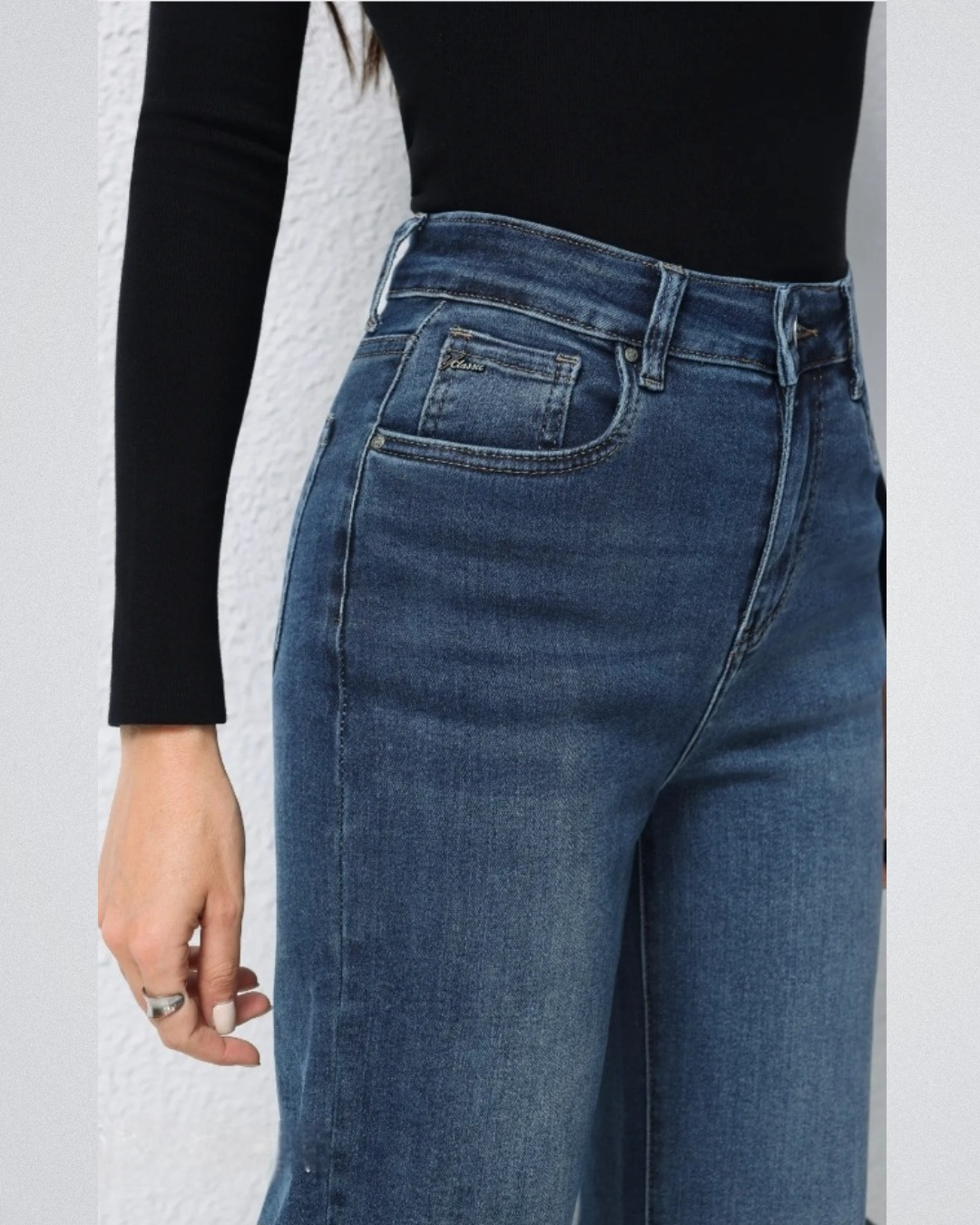 Hello miss Wide-Leg | Bleu- wash