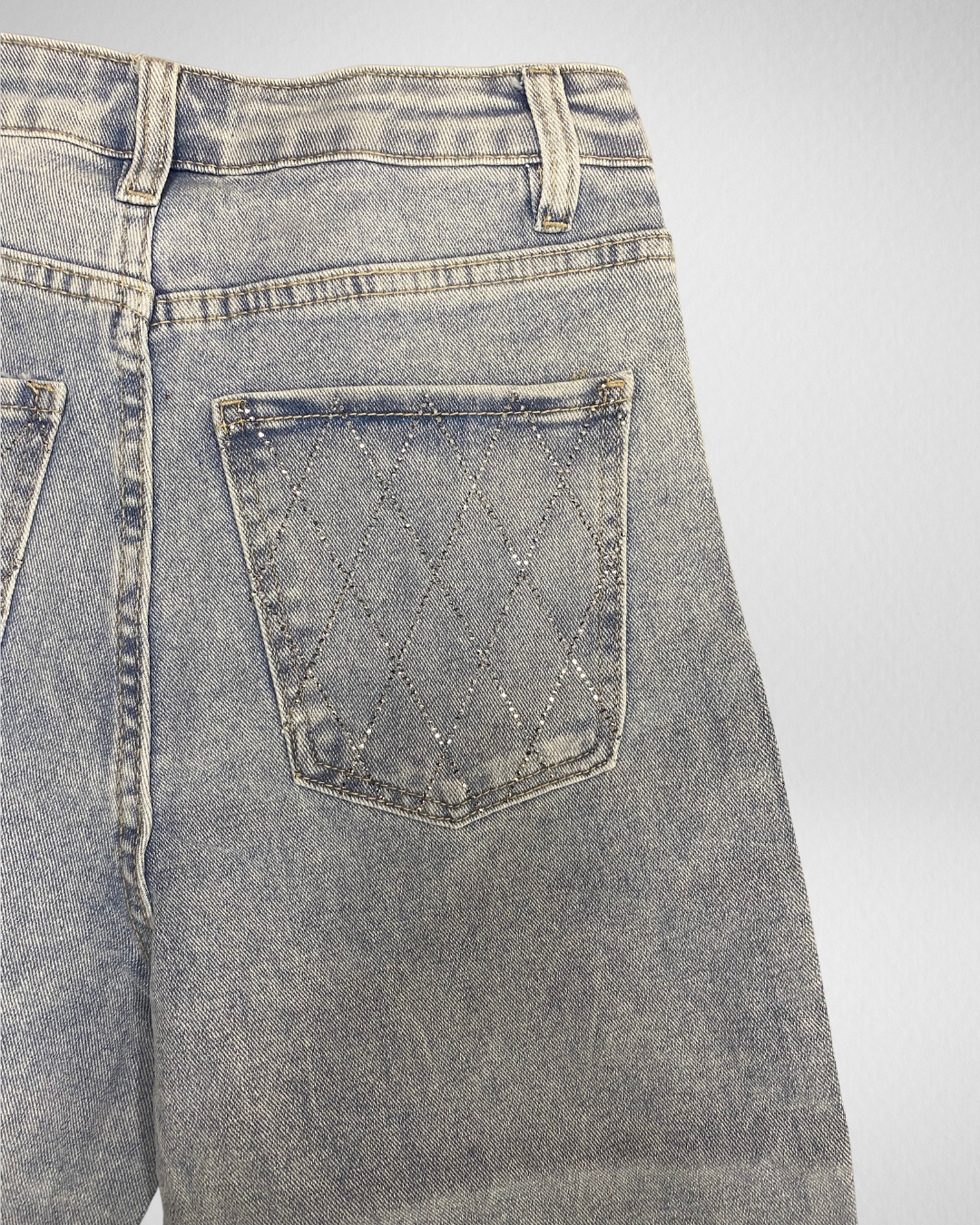 Bling/Bling Streepjes I Licht Blauw