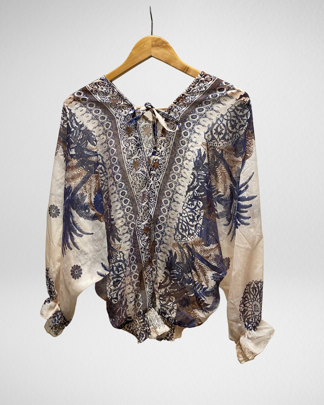 Blouse ibiza I Blauw