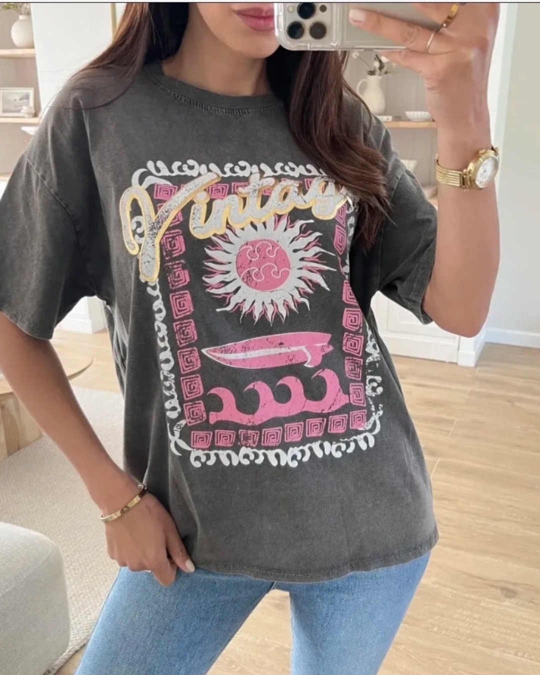 T-shirts Milano| Antraciet