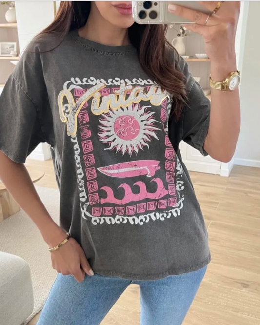 T-shirts Milano| Antraciet