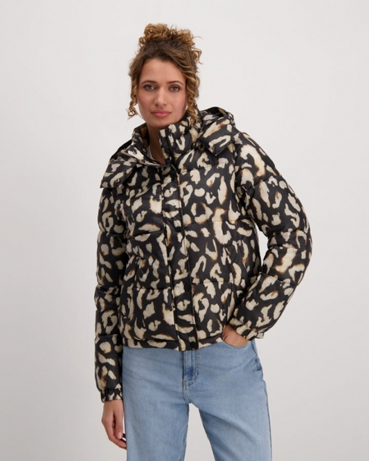 Cars Dames Jas Lazyna | Leopard