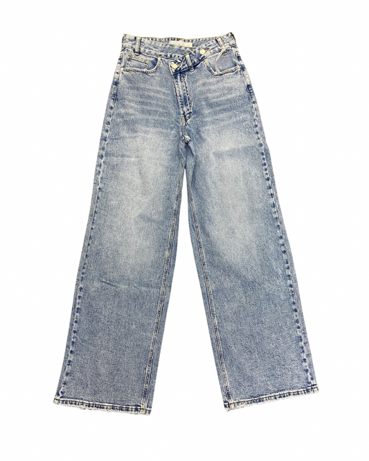 Queen Hearts Wide-Leg I Schuin Rits