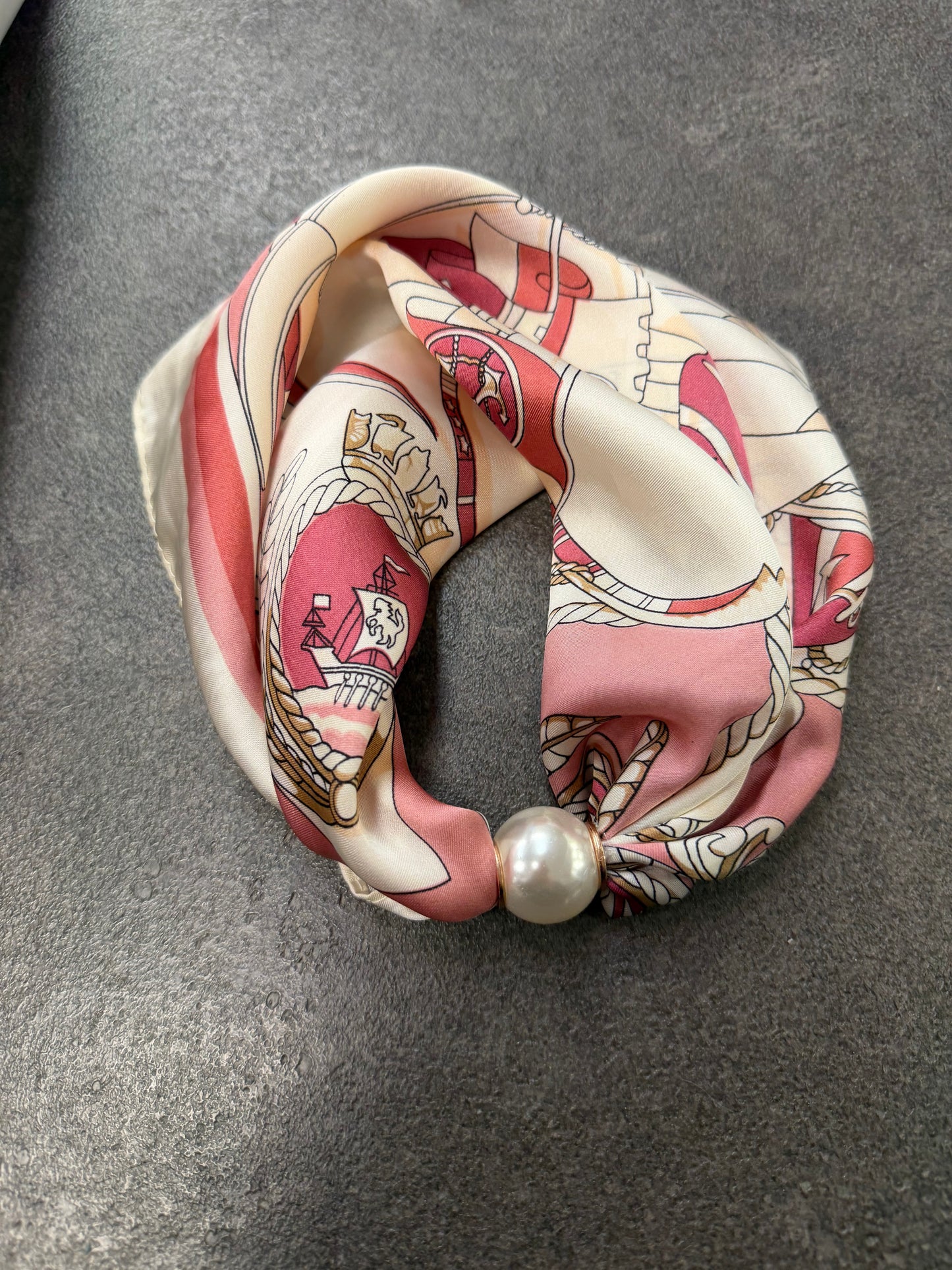 Magneet sjaaltjes I Rose/ Beige