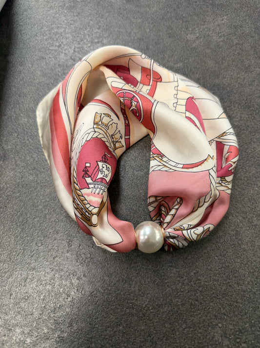 Magneet sjaaltjes I Rose/ Beige