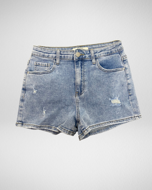 Short damage | Licht blauw