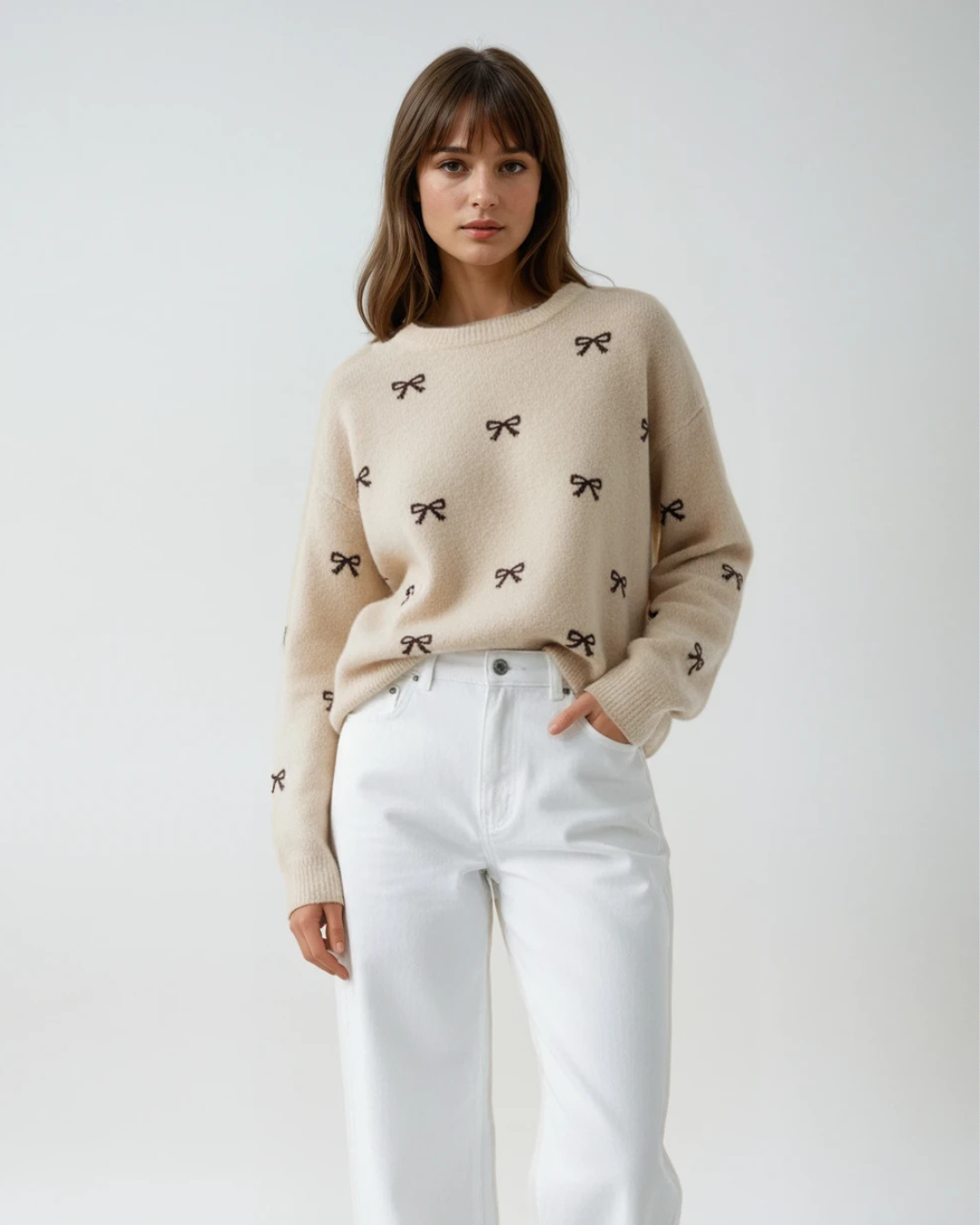 Trui Strik | Taupe