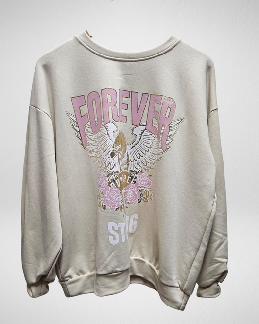 Trui Forever Strong I Beige