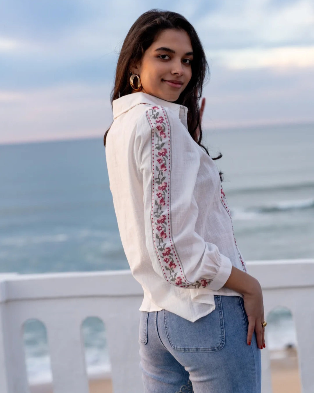 Blouse Onado | Wit