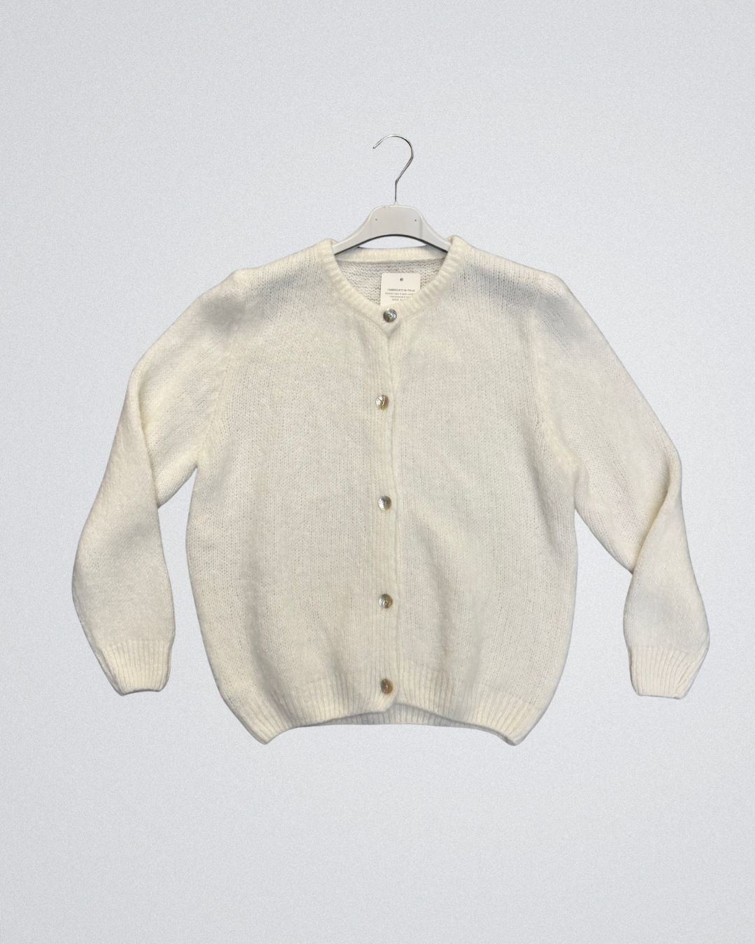 Trui Alpaca Vest | Wit