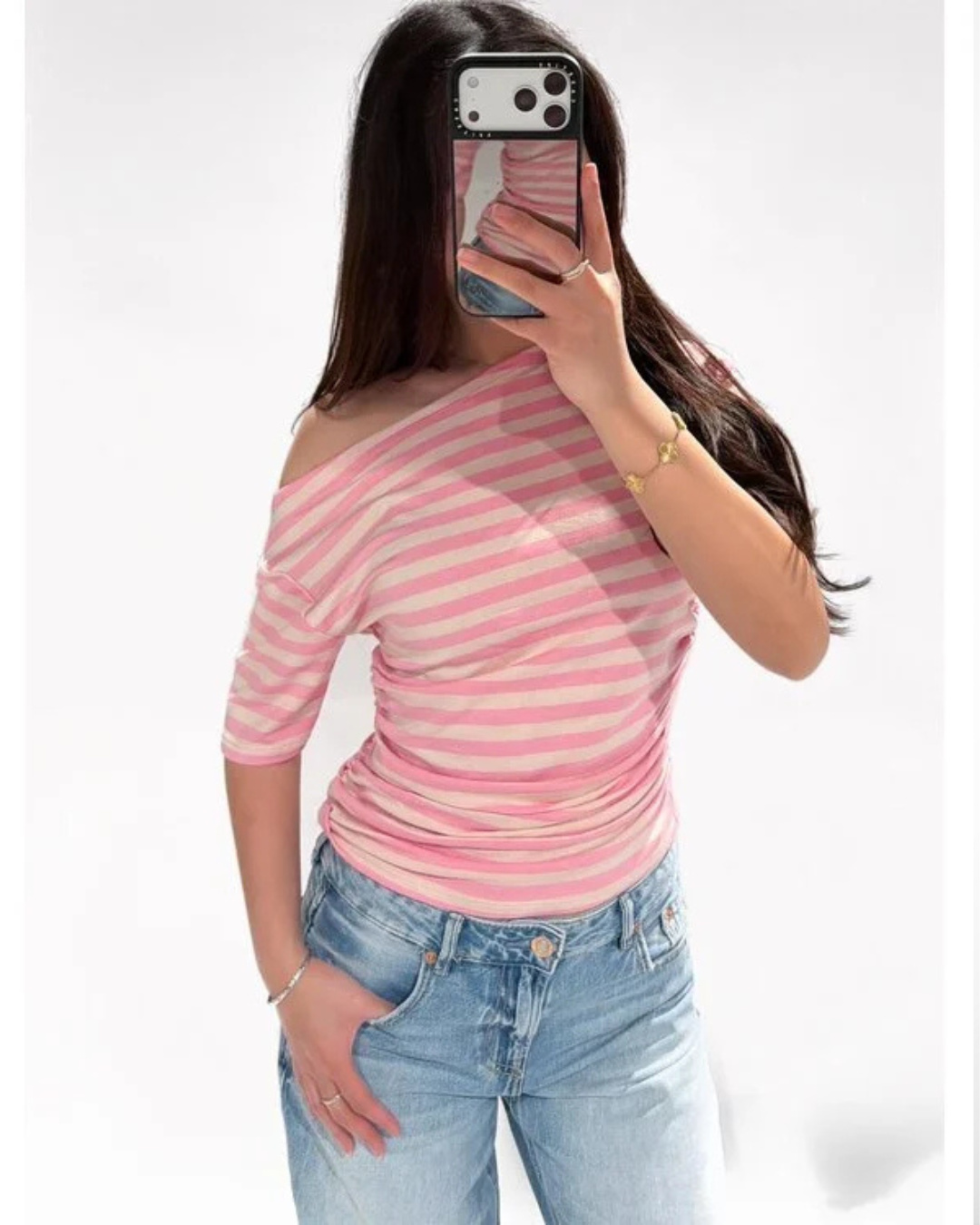 Top Off-Shoulder | Oud Rose