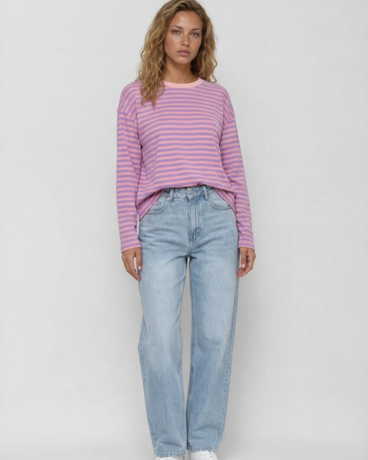 Longe Sleeve Kaylie I Roze