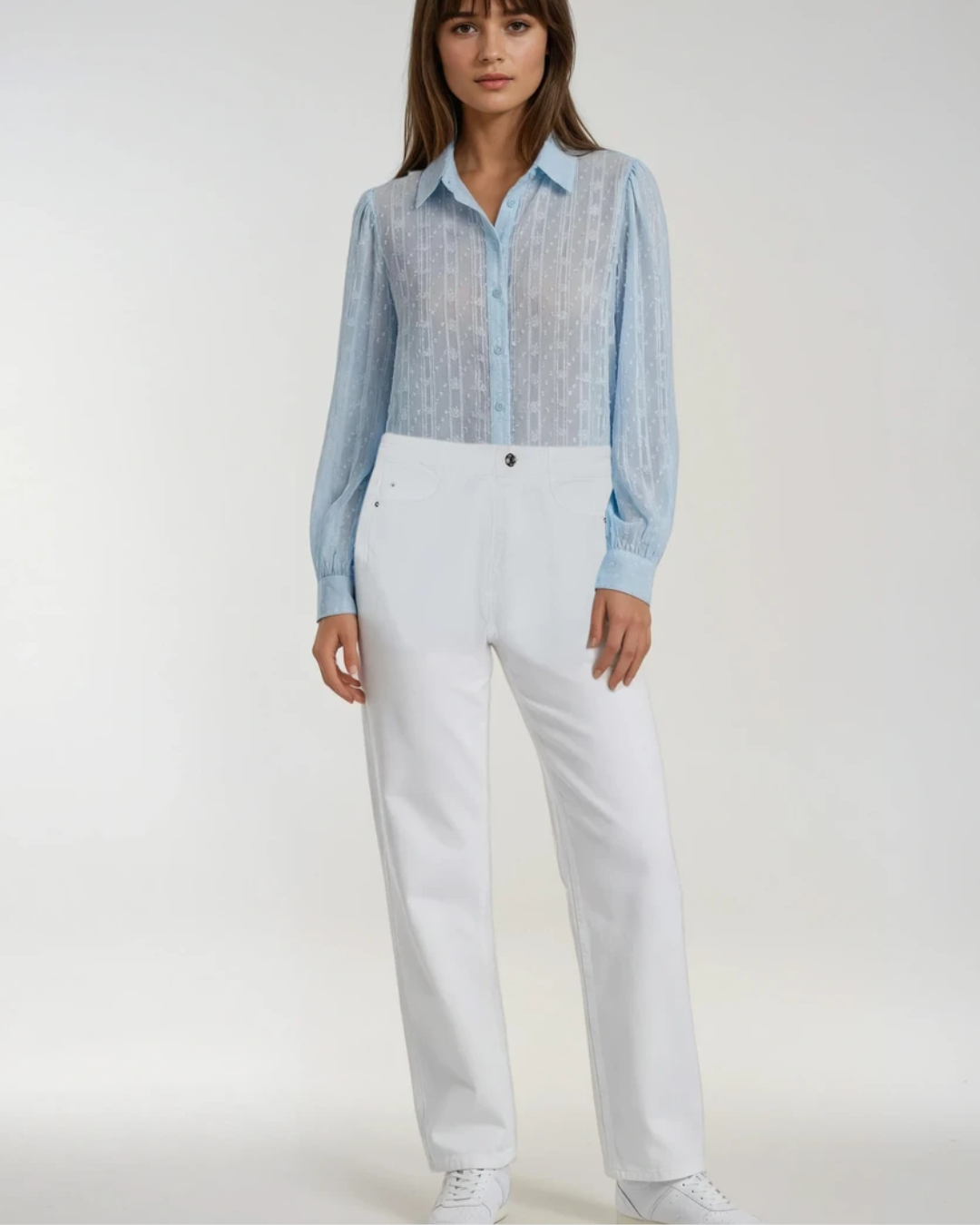 Blouse Flamant | Licht Blauw