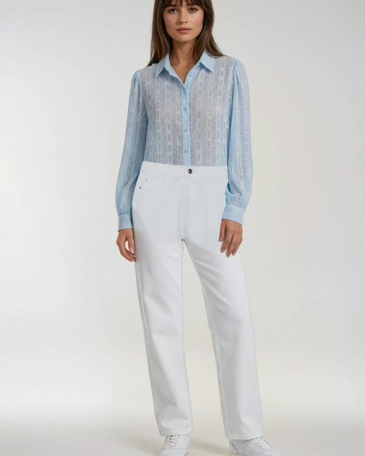 Blouse Flamant | Licht Blauw