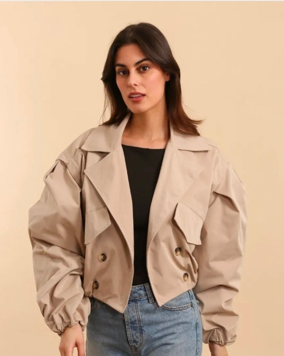 Viral Trenchcoat I Beige