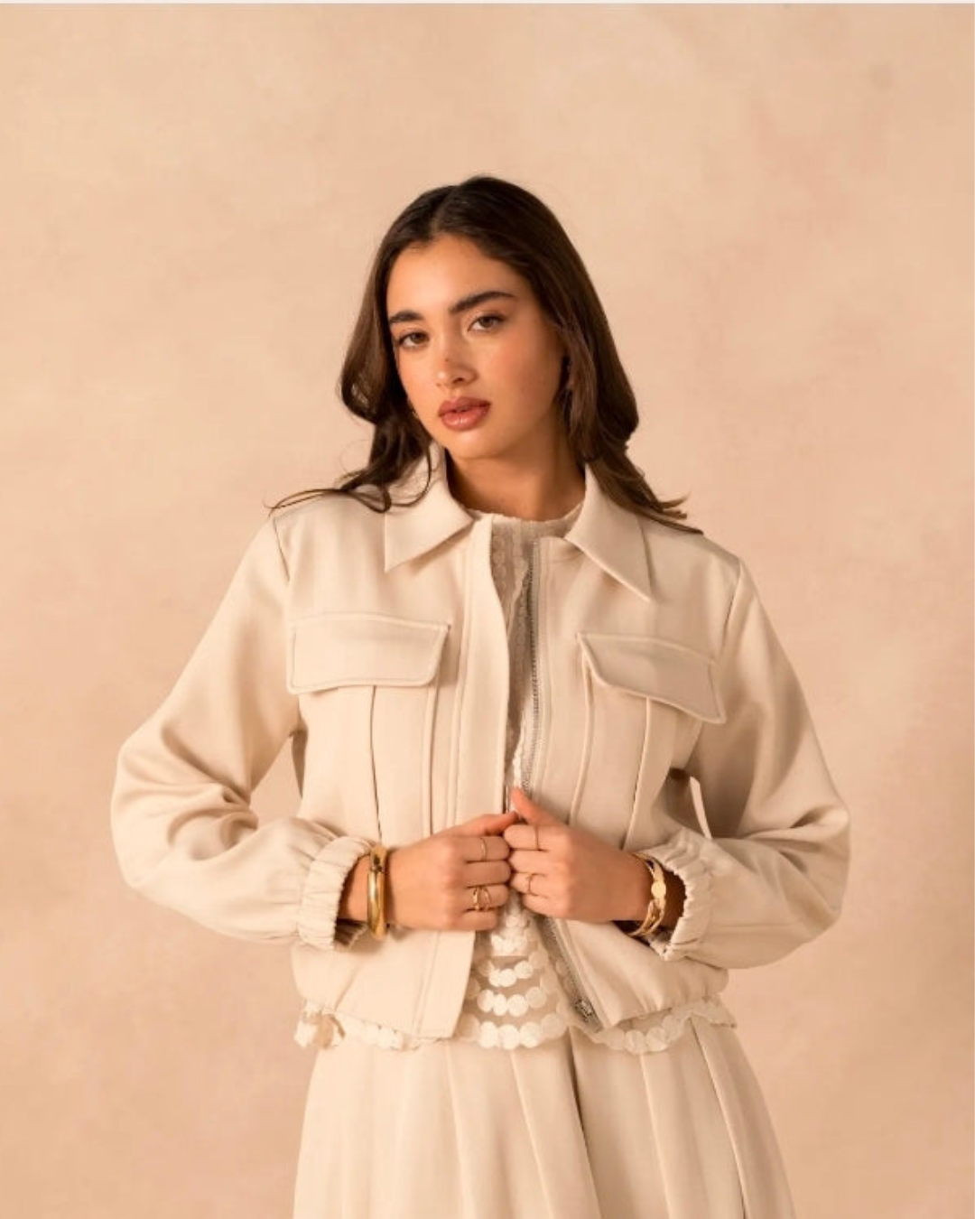 Pak Bomber I Beige