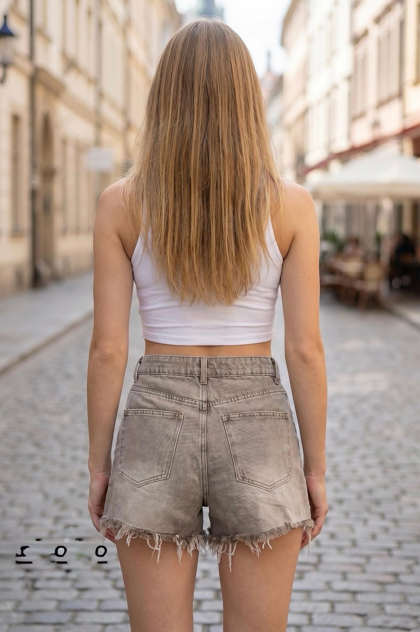 Short Dasy I Licht Beige