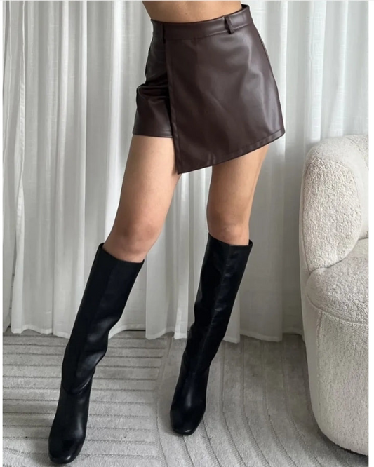 Skorts Leather Look | Bruin