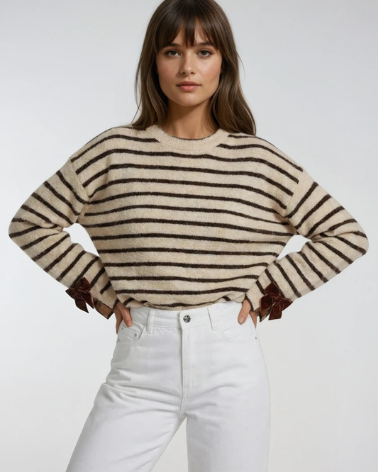 Trui Strik Mouw | Beige