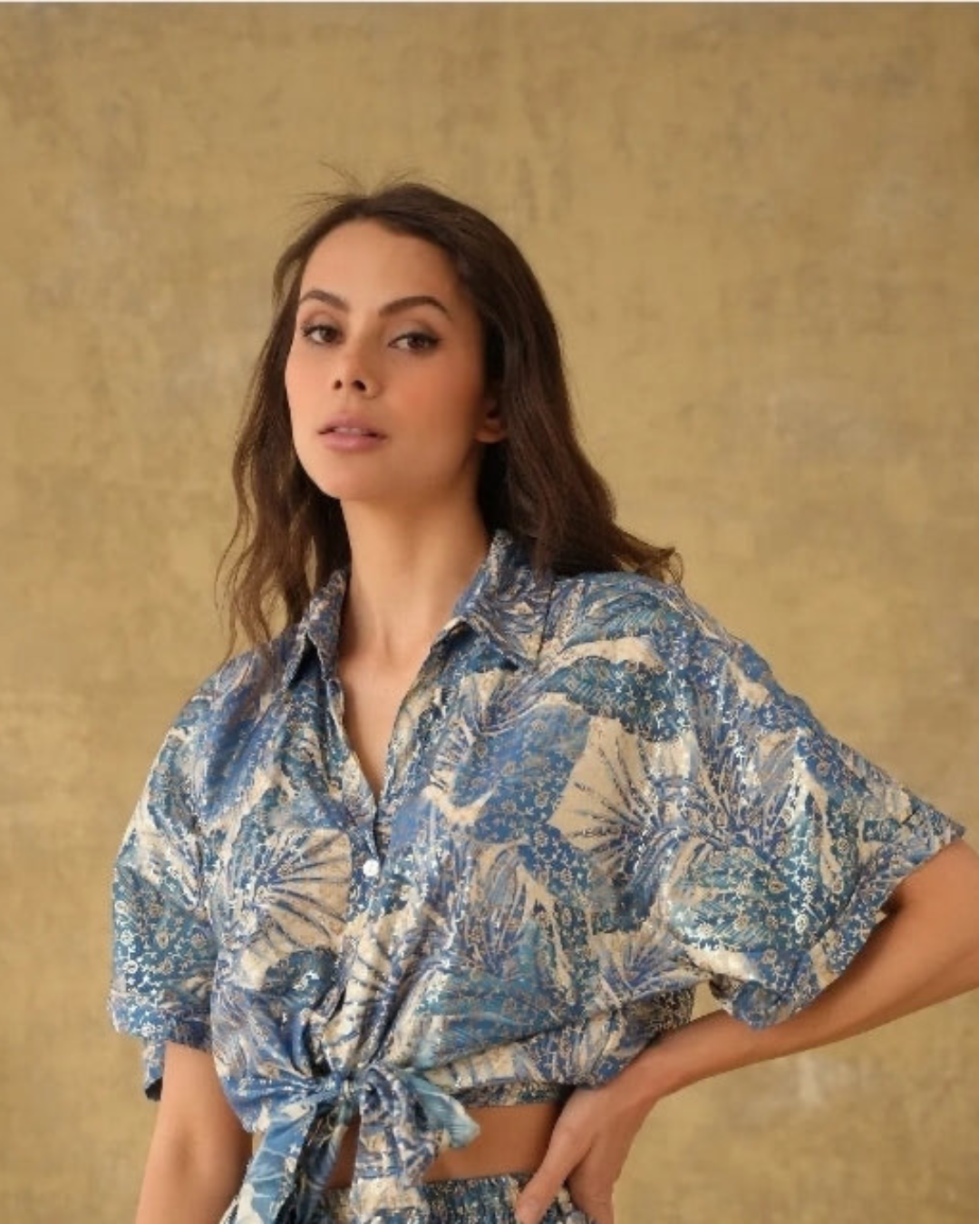 Festival Top | Blauw