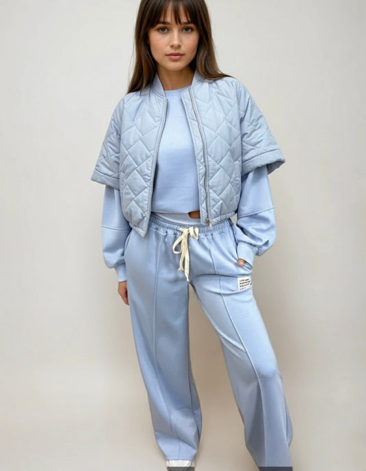 Essential Bodywarmer | Licht Blauw