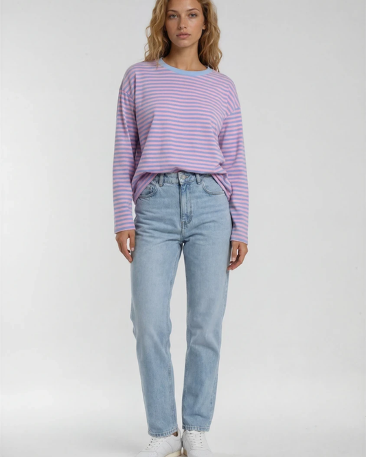 Longe Sleeve Kaylie I Paars