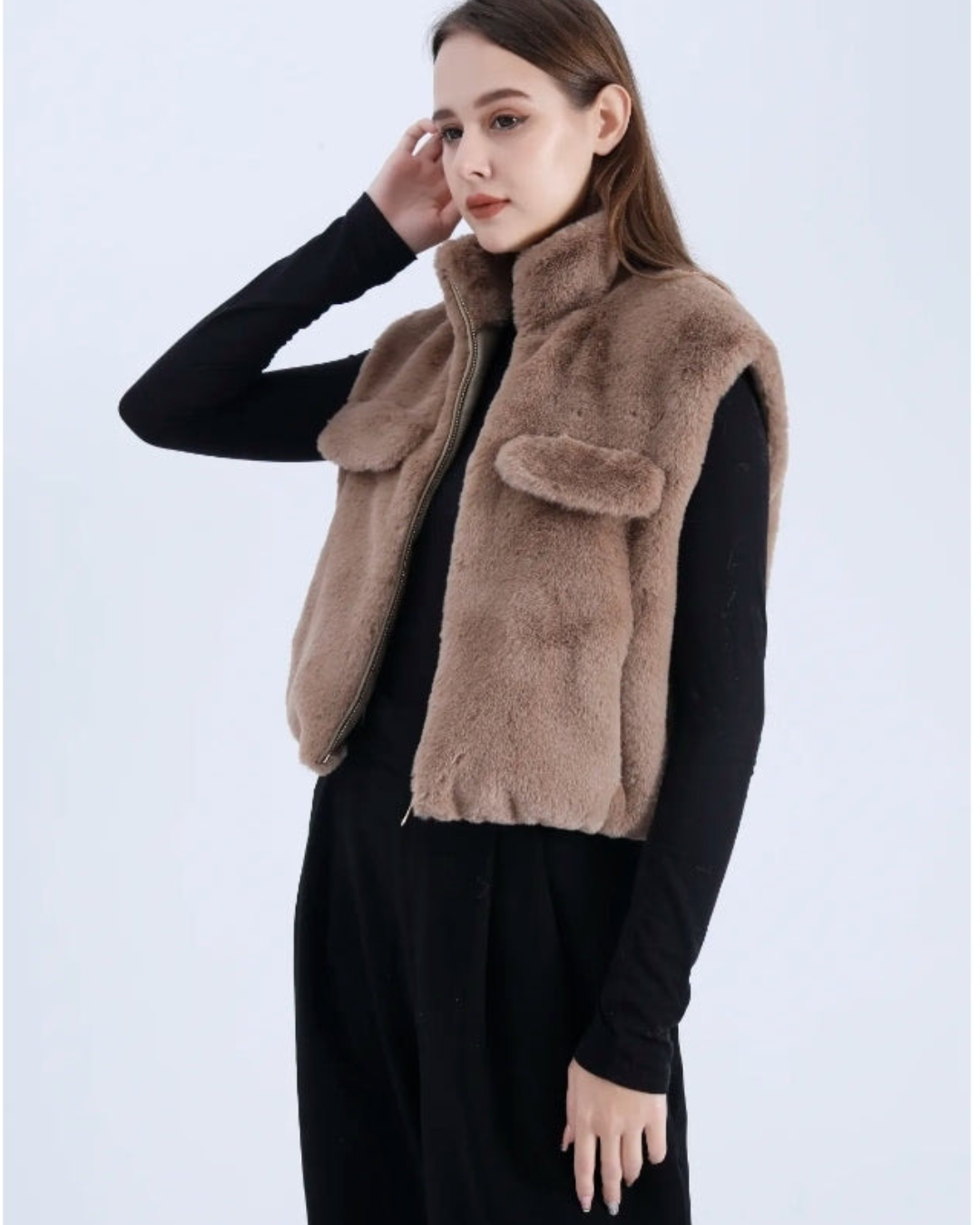 Gilet Zachte Bond | Taupe