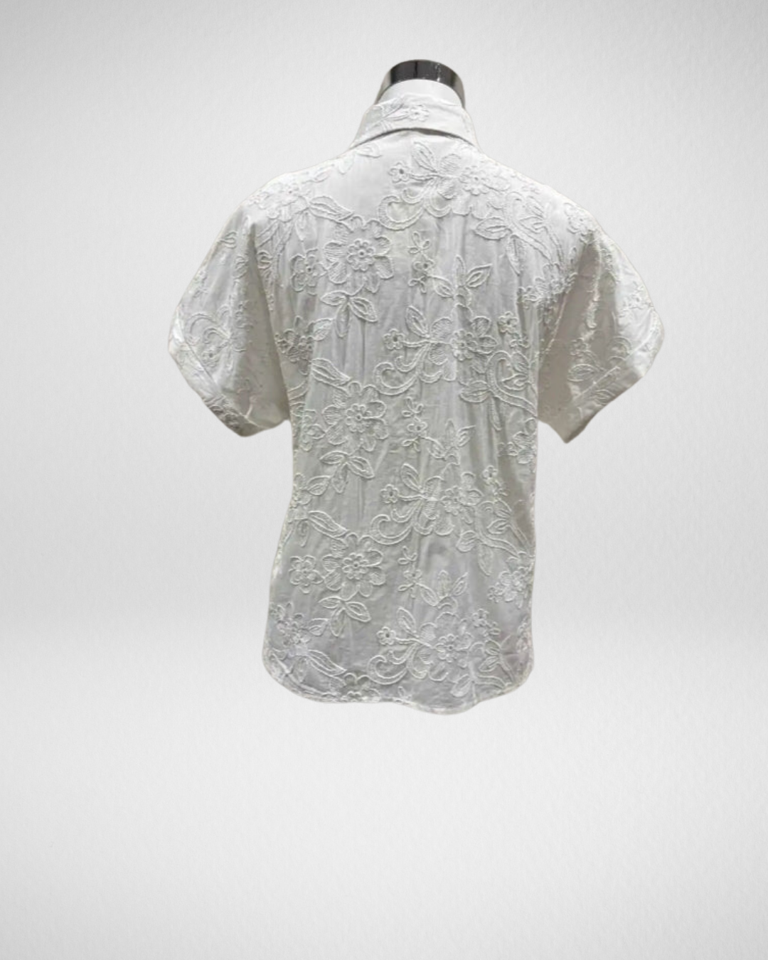 Blouse Broderie | Wit