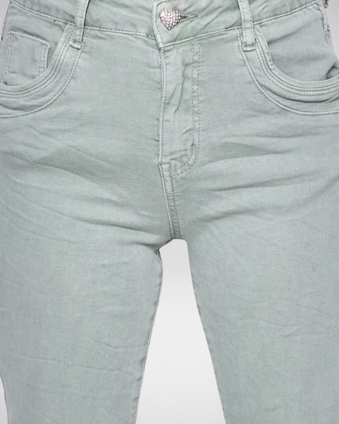 Jewelly Jeans I Mint Groen
