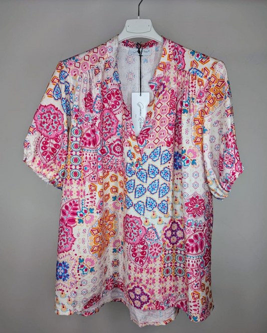 Blouse Linda| Rose