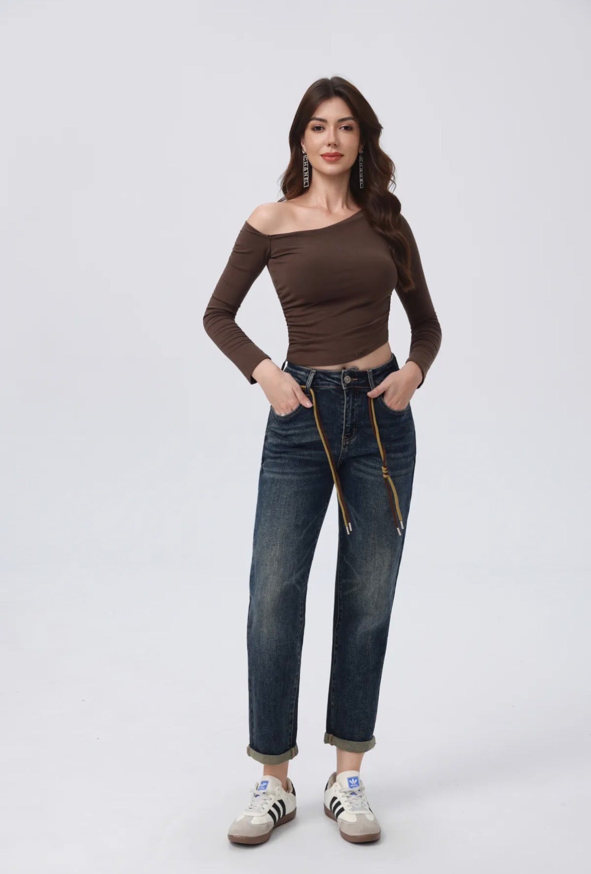 Mom-Fit HM | Donker Blauw Dirty