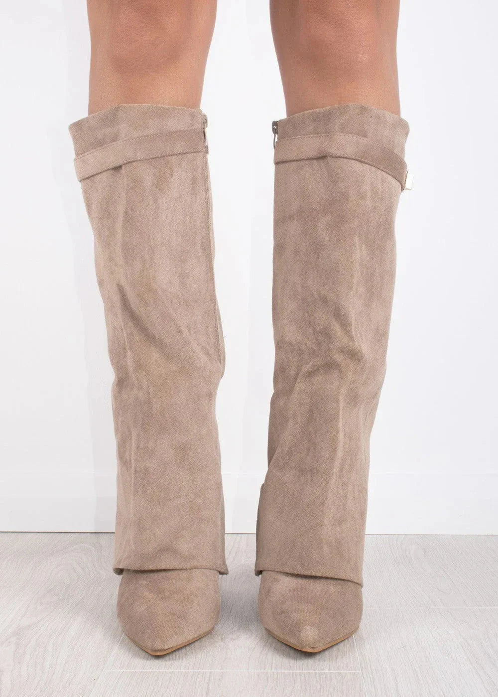 Laarsjes JLO |  Suède Taupe