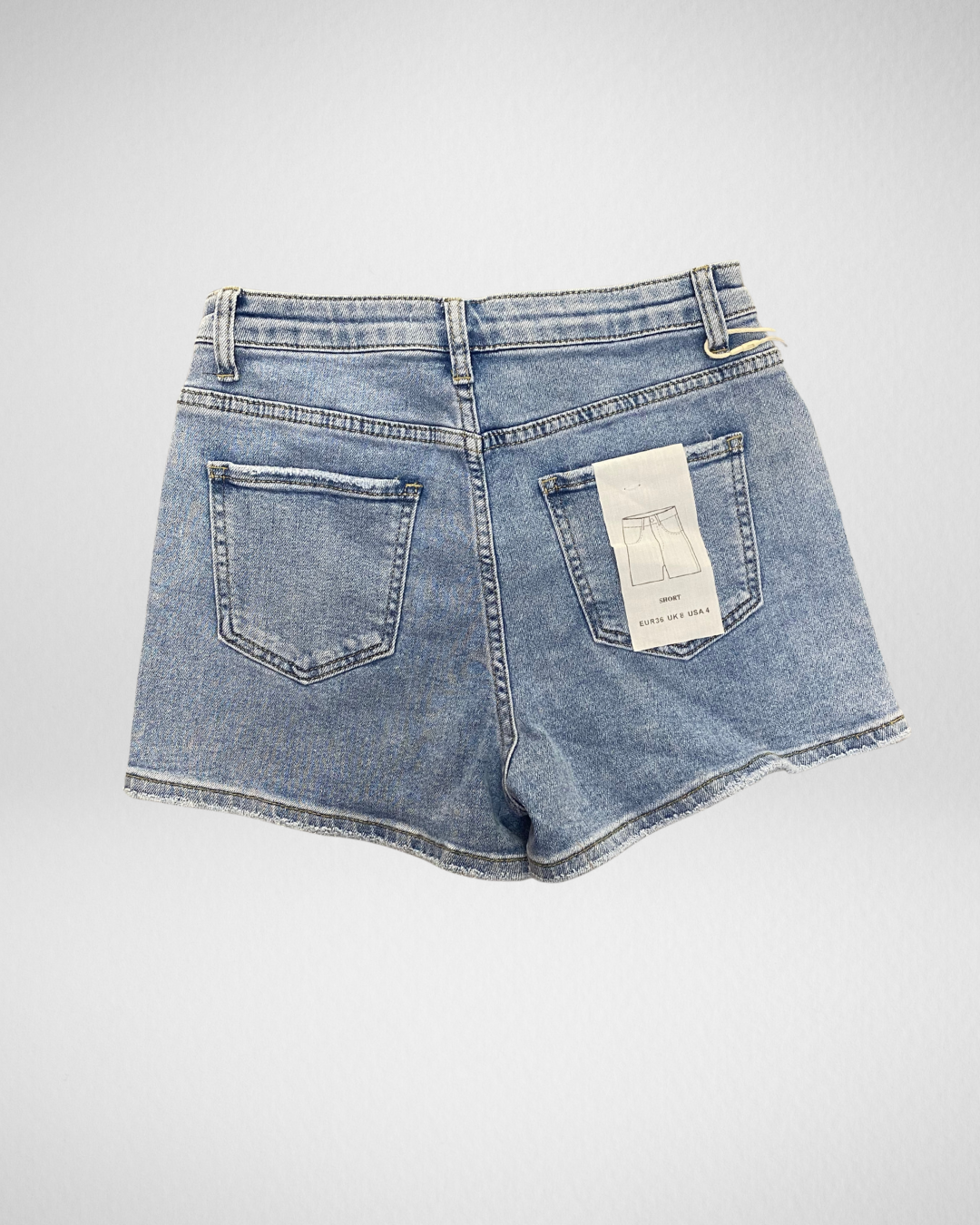 Short damage | Licht blauw