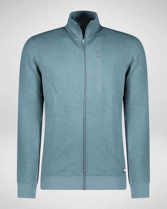 Kaelix Zip vest I Zee Blauw