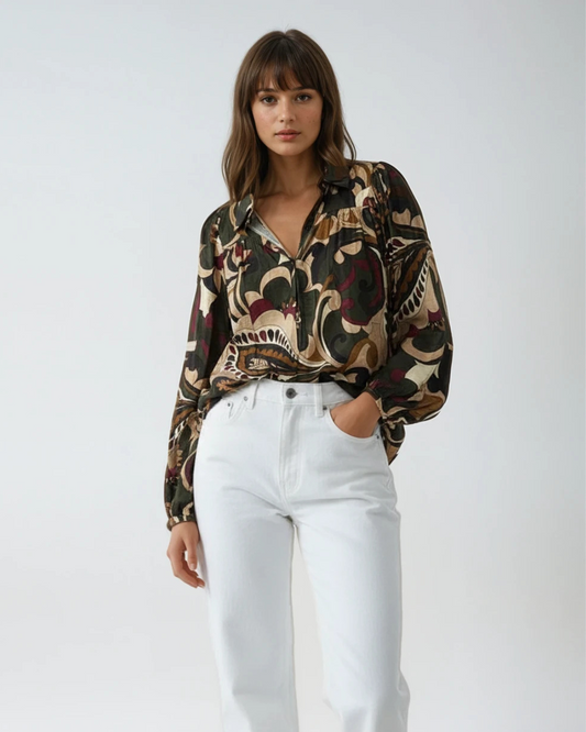 Blouse Vera  I Groen